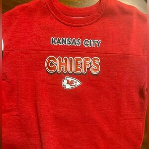 KC Chiefs girls sweatshirt size 7/8